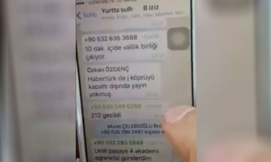Darbeci Askerler WhatsApp Gurubu Kurmuş!
