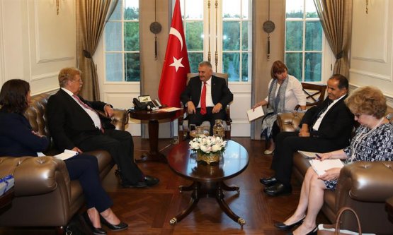 Avrupa Parlamentosu Heyeti Başbakan Yıldırım'ı Ziyaret Etti!