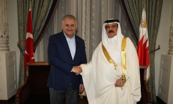 Başbakan Yıldırım Bahreyn Kralı'nı Kabul Etti!