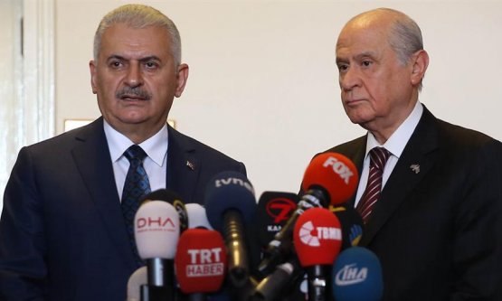 Başbakan Yıldırım Devlet Bahçeli İle Görüştü!