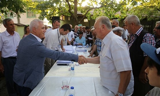 Başkan Bozbey Tapu Dağıttı!