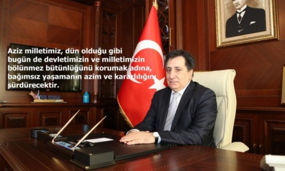 Bursa Valisi'nden 30 Ağustos Zafer Bayramı Mesajı!