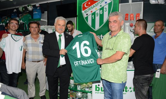 BUSKİ Çalışanlarından Bursaspor'a Destek!