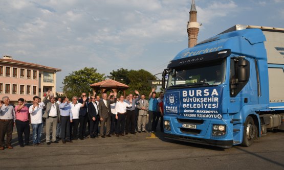 Büyükşehir'den Makedonya'ya Yardım Eli!