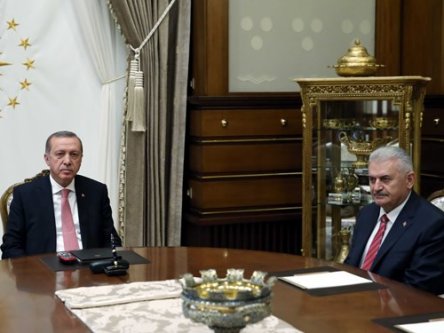 Cumhurbaşkanı Başbakan'ı Kabul Etti!