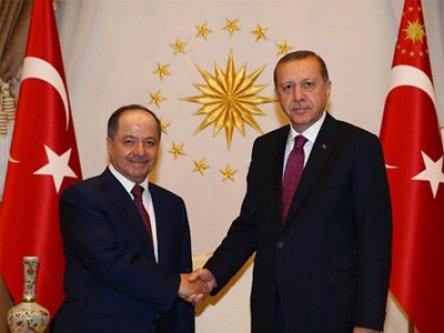 Cumhurbaşkanı Erdoğan Barzani'yi Kabul Etti!