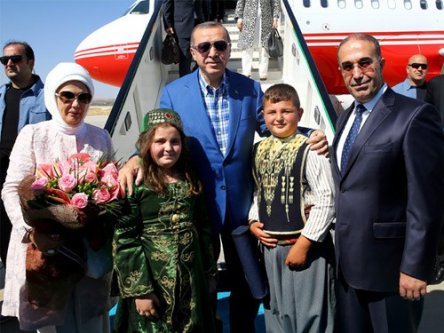 Cumhurbaşkanı Erdoğan Gaziantep'te!
