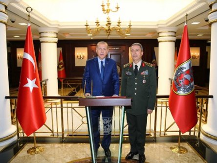 Cumhurbaşkanı Genel Kurmay Başkanlığı'nı Ziyaret Etti!