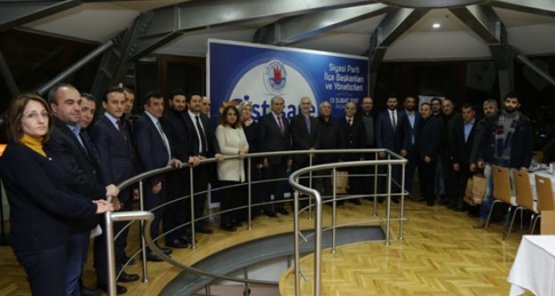BAŞKAN VE PARTİ TEMSİLCİLERİ BİR ARADA!