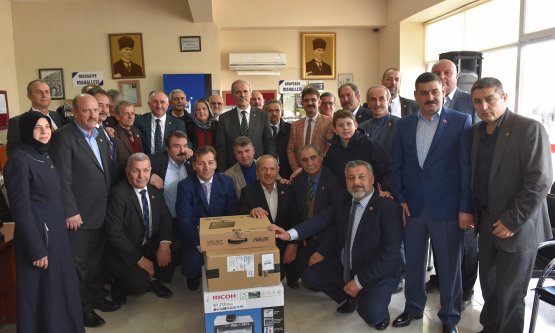 BURSA BÜYÜKŞEHİR'DEN MUHTARLARA DESTEK!