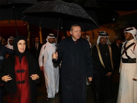 CUMHURBAŞKANI ERDOĞAN KATAR'DA!