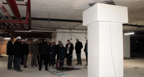 DEPREM İZOLASYON SİSTEMİNİ İNCELEDİLER!