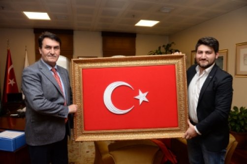 GAZİ'DEN BAŞKAN DÜNDAR'A ZİYARET!