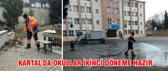OKULLAR İKİNCİ DÖNEME HAZI!