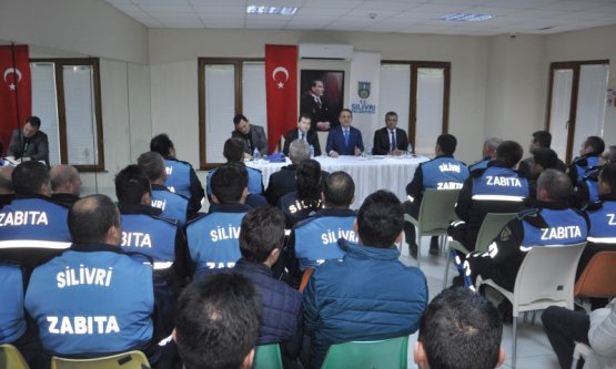 Zabıta Ekipleri İle Toplantı Yaptı!