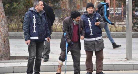 Zabıtadan Dilenci Operasyonu!