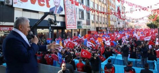 Başbakan Yıldırım Bingöl Evet Diyor Mitinginde Konuştu!