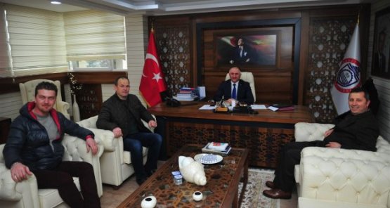 Başkan Çağlayan Orzim Yöneticilerini Ağırladı!