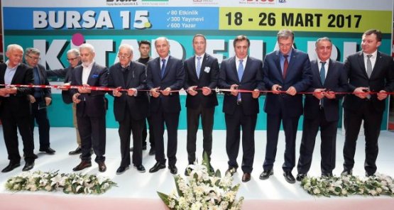 Bursa 15. Kitap Fuarı Açıldı!
