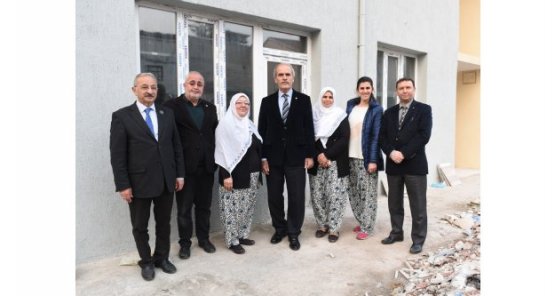 Bursa Büyükşehir'den Aksu'ya Üretim Merkezi!