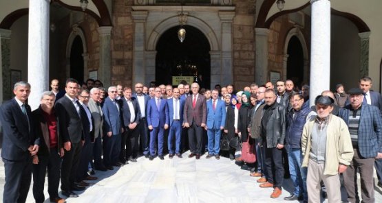 'Emir Sultan'da duamızı yaptık ve burada startımızı verdik'
