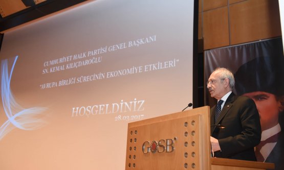 Kemal Kılıçdaroğlu Gebze Organize Sanayi Bölgesi Üyeleriyle Bir Araya Geldi!