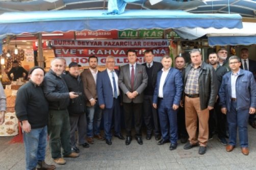 ESNAFLA BULUŞTU!