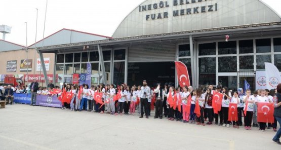 İNEGÖL'DE ÖĞRENCİLER İLE BULUŞTU!