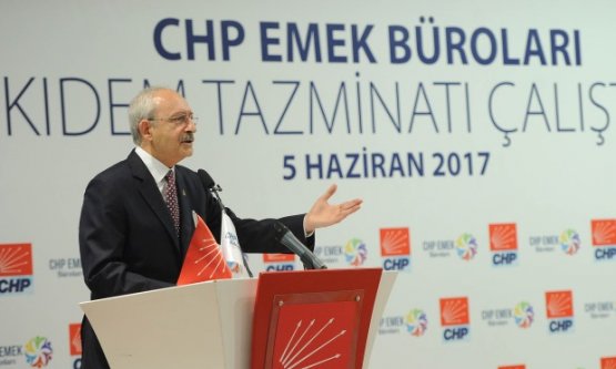Chp Genel Başkanı Kemal Kılıçdaroğlu, 'Kıdem Tazminatı Çalıştayı”nda Konuştu!