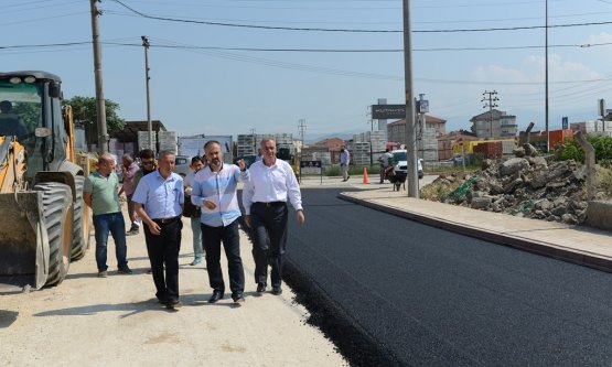 İnegöl'de Asfalt Sezonu Açıldı!
