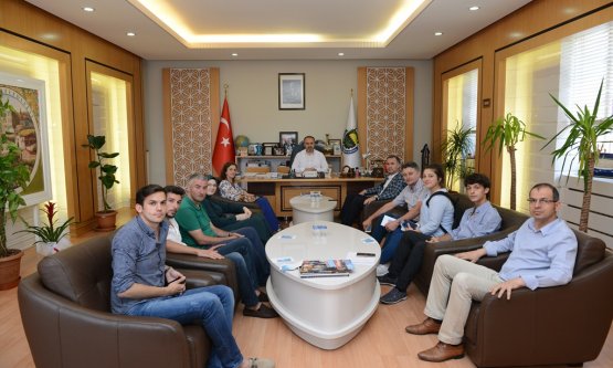 Aktaş Festivalin Gizli Kahramanlarını Makamında Ağırladı!