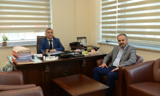Aktaş'tan Yeni Hakim Ve Savcılara Hayırlı Olsun Ziyareti!