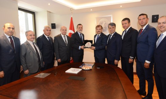 BTSO'dan Başbakan Yardımcısı Çavuşoğlu'na Ziyaret!
