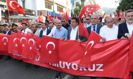 Bursa Tek Yürek Oldu!
