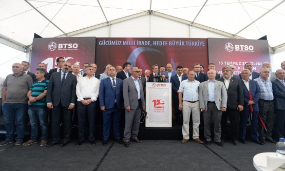 Bursalı STKlar 15 Temmuz İçin Tek Ses Oldu!