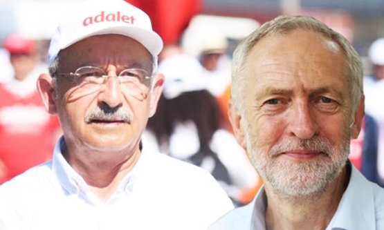 İngiltere İşçi Partisi Lideri Corbyn'den Genel Başkan Kılıçdaroğlu'nun Adalet Yürüyüşü'ne Destek Mesajı!