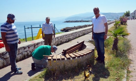 Mudanya Belediyesi Güzelyalı Sahilinde Çalışmalara Başladı!