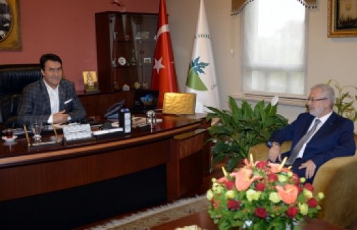 Rektör Yusuf Ulcay'dan Başkan Dündar'a Ziyaret!