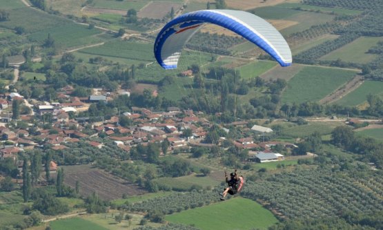 Paraşütçülerden Renkli Festival!