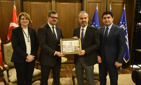 Azerbaycan ve Rusya ticaret için Bursa'da