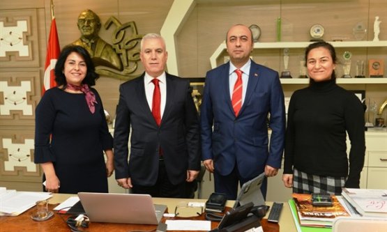Yeni yönetimden Bozbey'e ziyaret