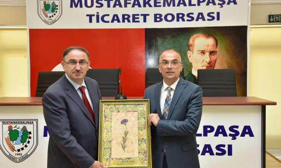 Başkan Kurtulan'dan Ticaret Borsası'na destek