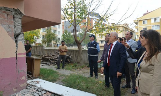 Bozbey: Görükle'deki bina bir an önce yıkılmalı