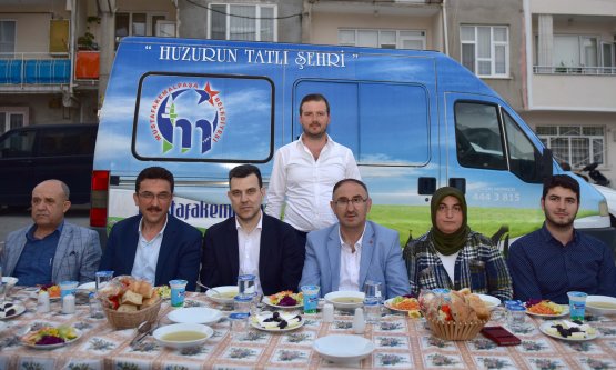 Hamidiye'de kardeşlik sofrası