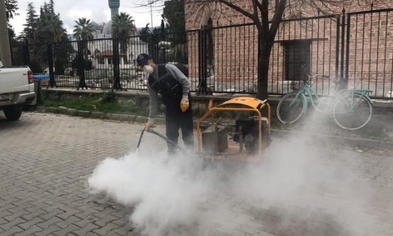 Haşereyle mücadeleye kışın da devam