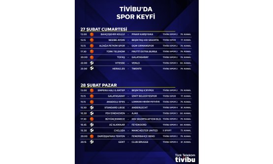 PSV-Ajax derbisi sadece Tivibu'da