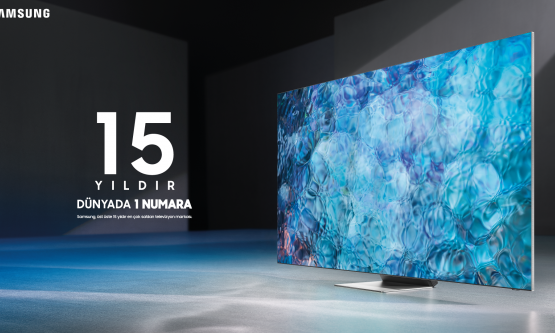 Samsung'un 15 yıldır dünyada 1 numaralı TV üreticisi olduğu açıklandı