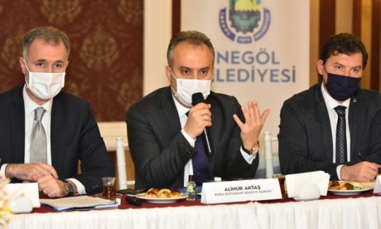 Yeni İnegöl örnek modelle şekilleniyor