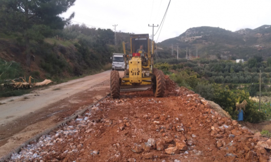 Alanya'nın Yolları Yaza Hazırlanıyor