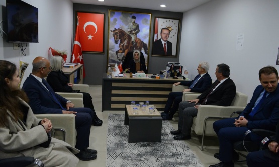 Başkan Erdem şehit yakınları ve gazilere destek olacağına dair söz verdi